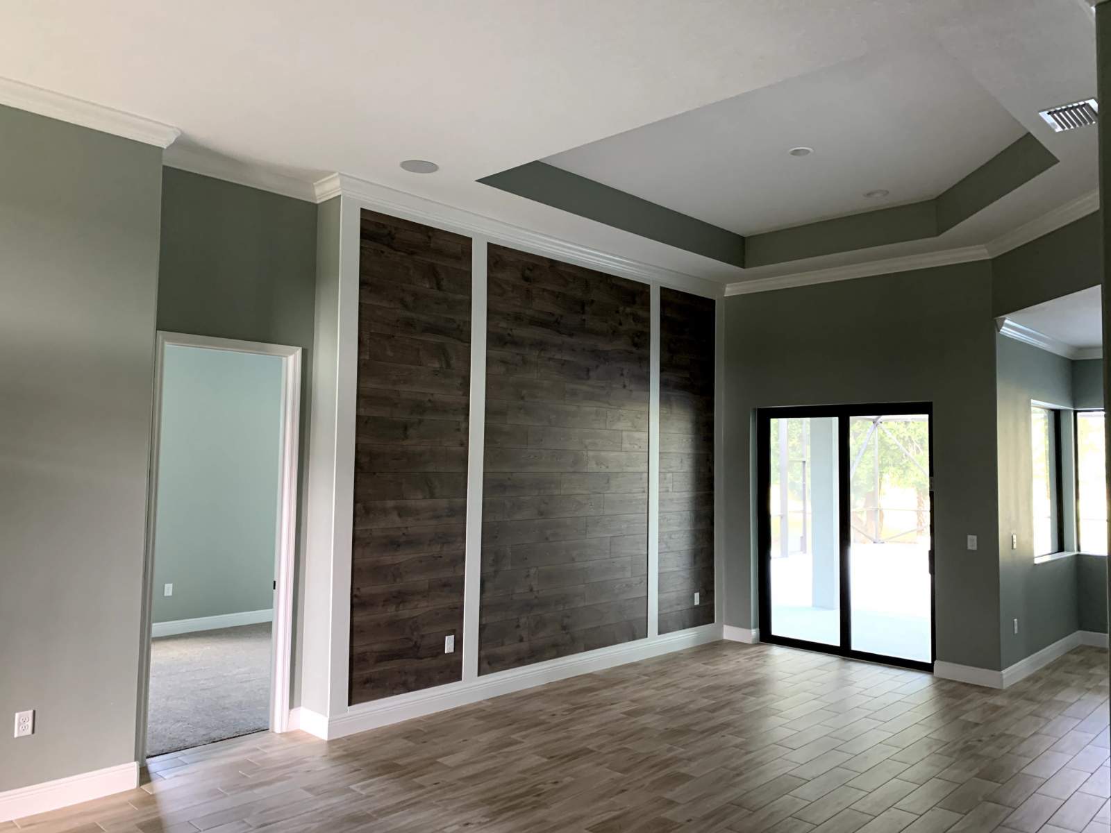 Painted Home With Wood Floors and Wall — Vero Beach, FL — Bucio Painting Inc.