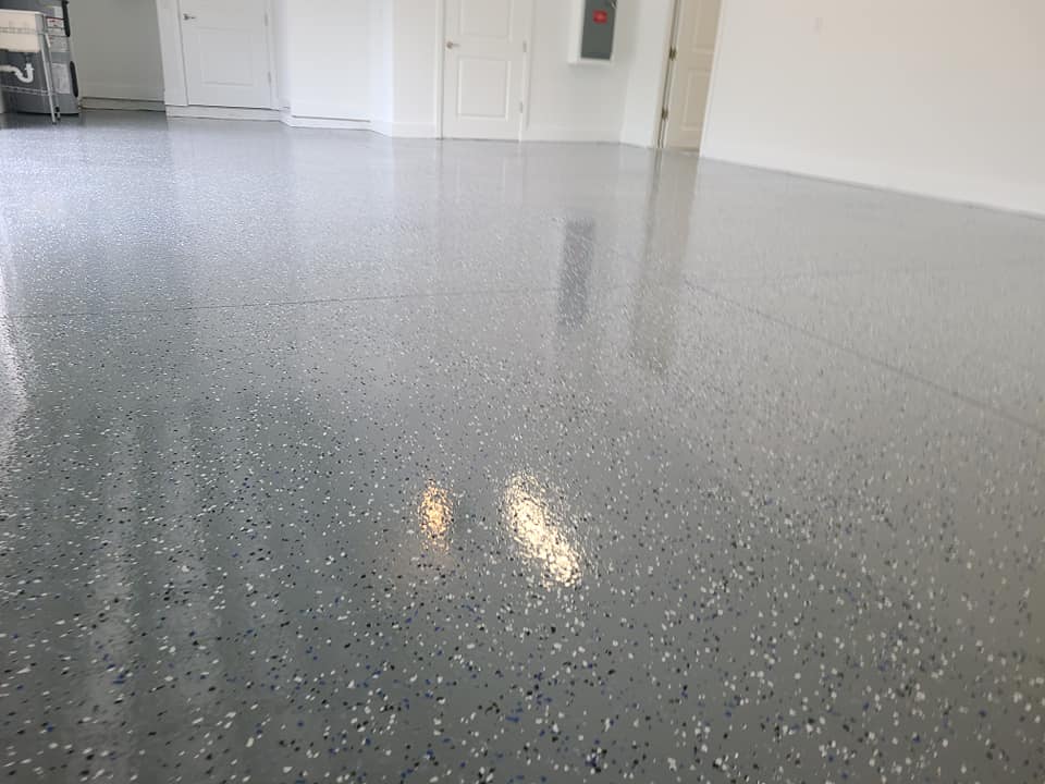 Epoxy Flooring — Vero Beach, FL — Bucio Painting Inc.