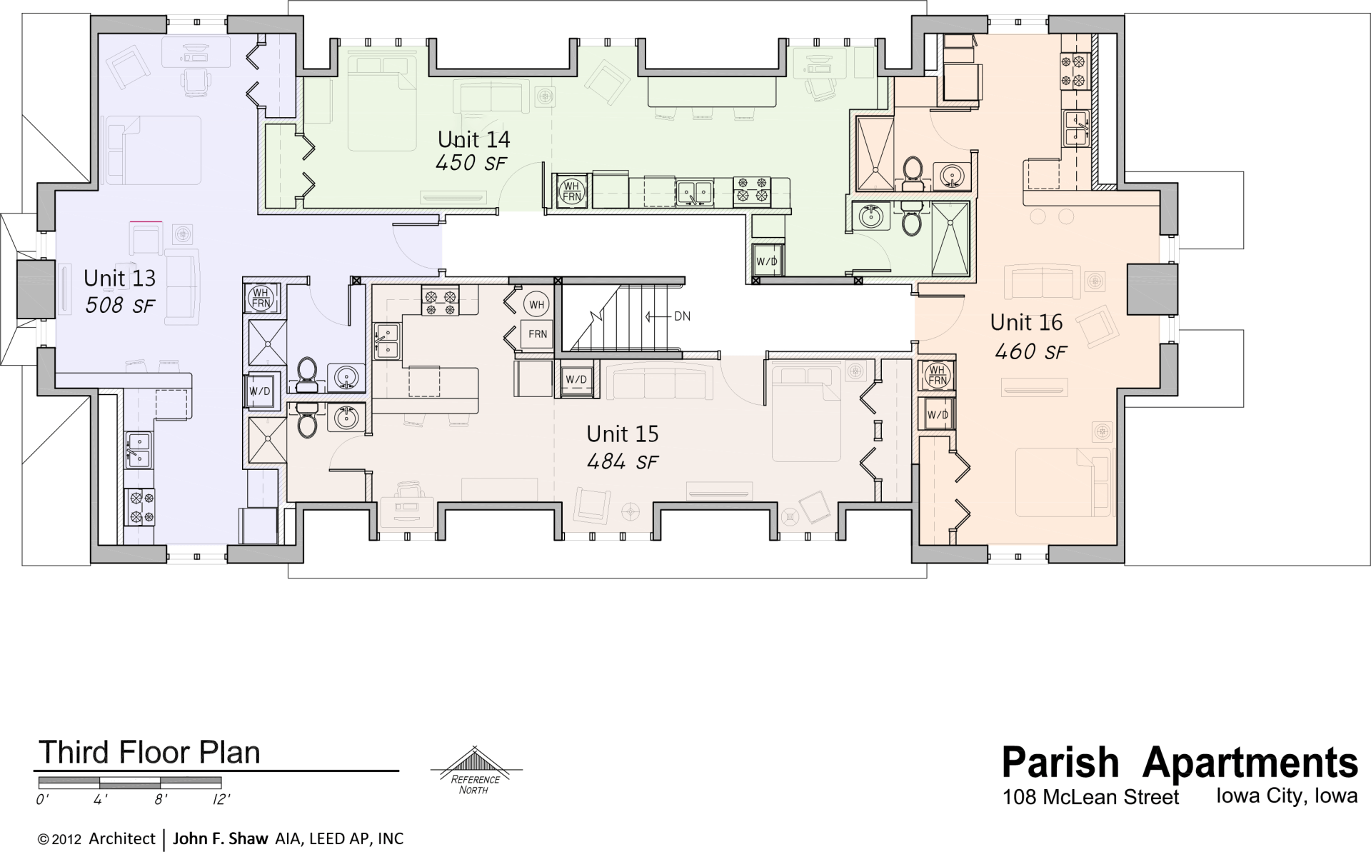 The Parish Apartments Floorplan