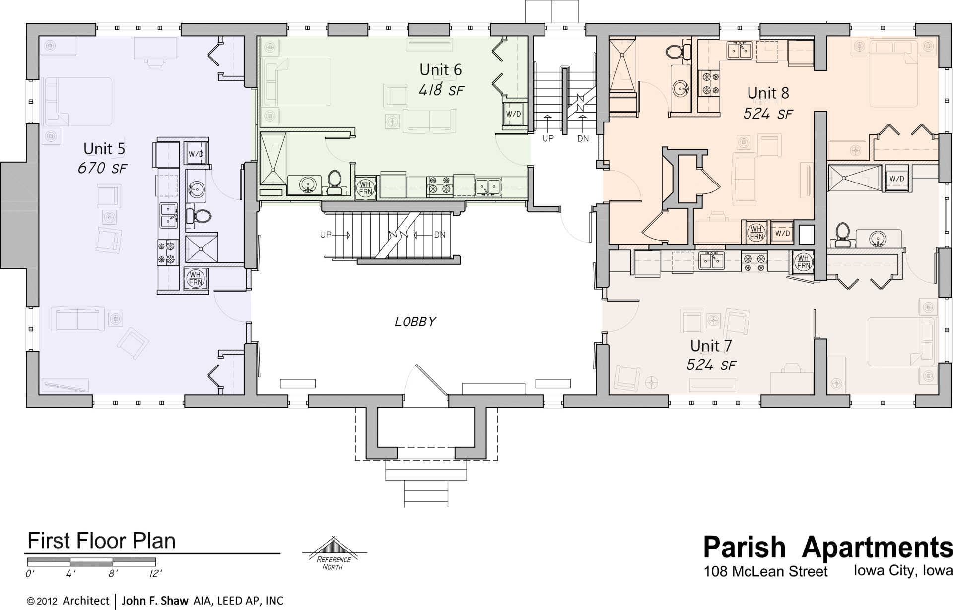 The Parish Apartments Floorplan