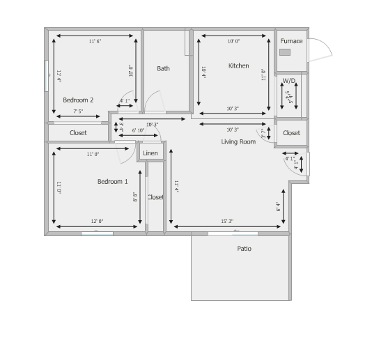 Sycamore Apartments Floorplan