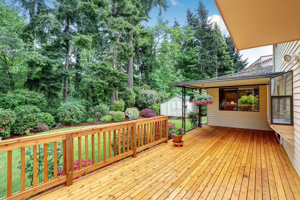 Wooden Deck in Florida