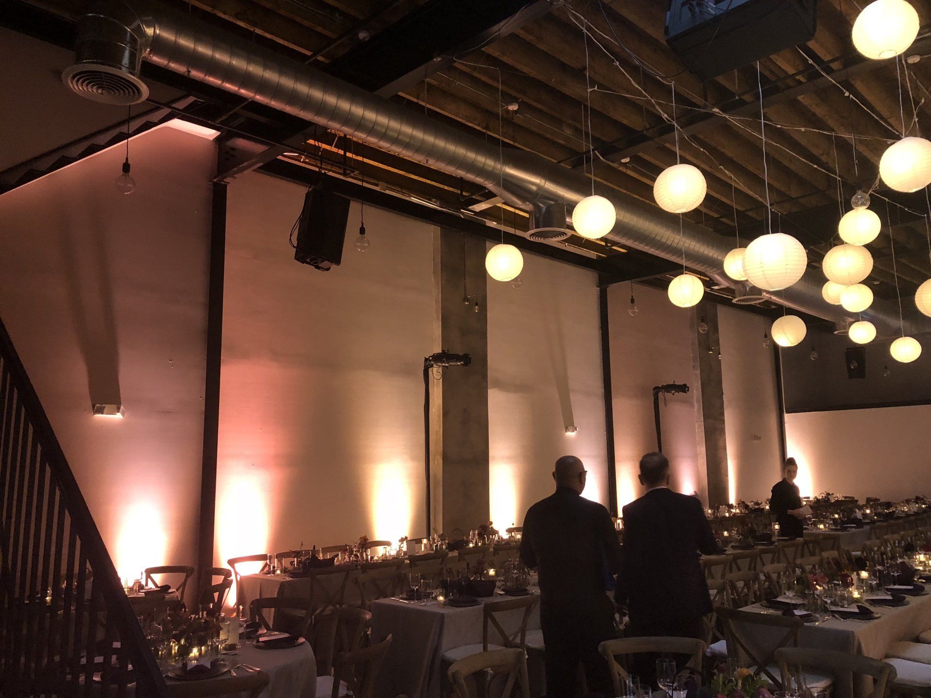 Lighting used for event in New York City