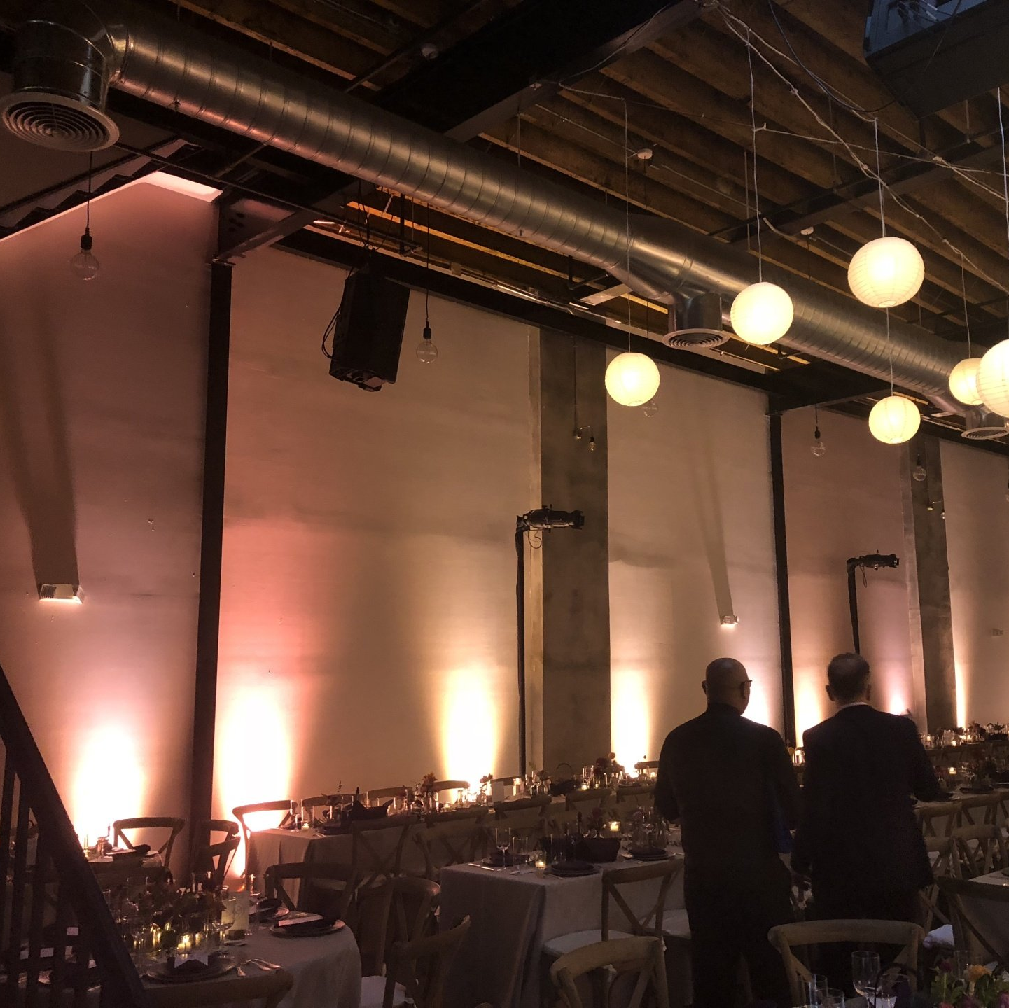Uplighting at event in New York City