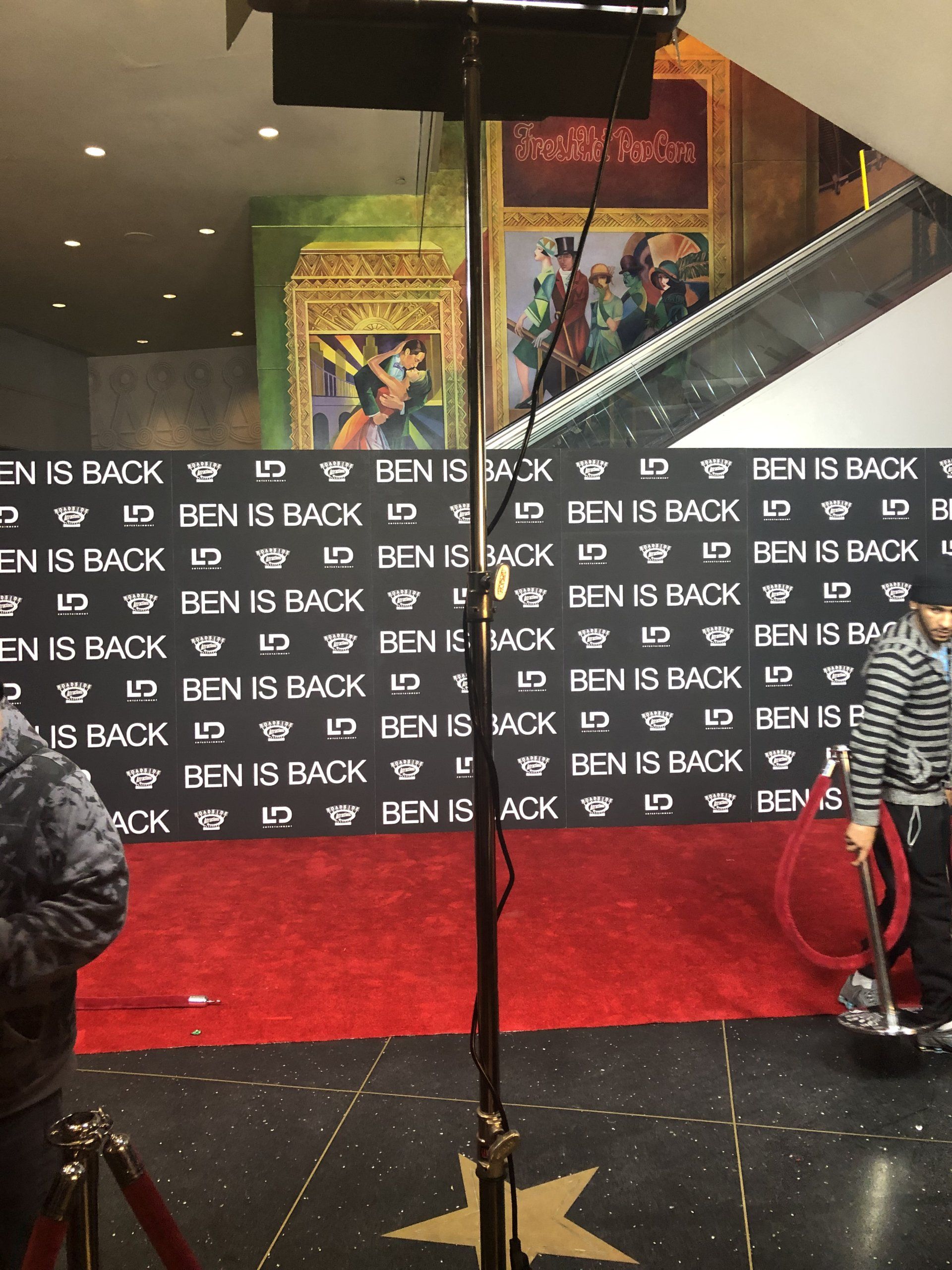 Movie premiere event production in New York City