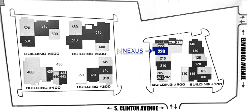 Nexus office complex map