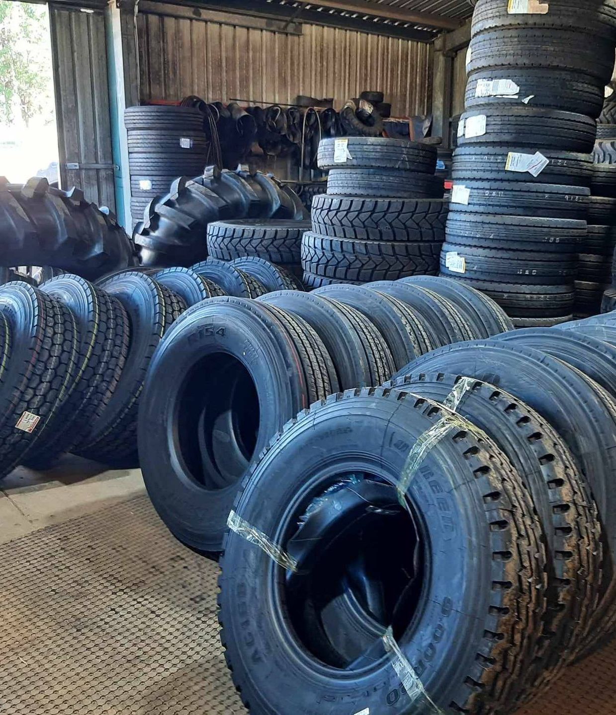 New Tyres Stored In The Workshop — Tyres in Murwillumbah, NSW