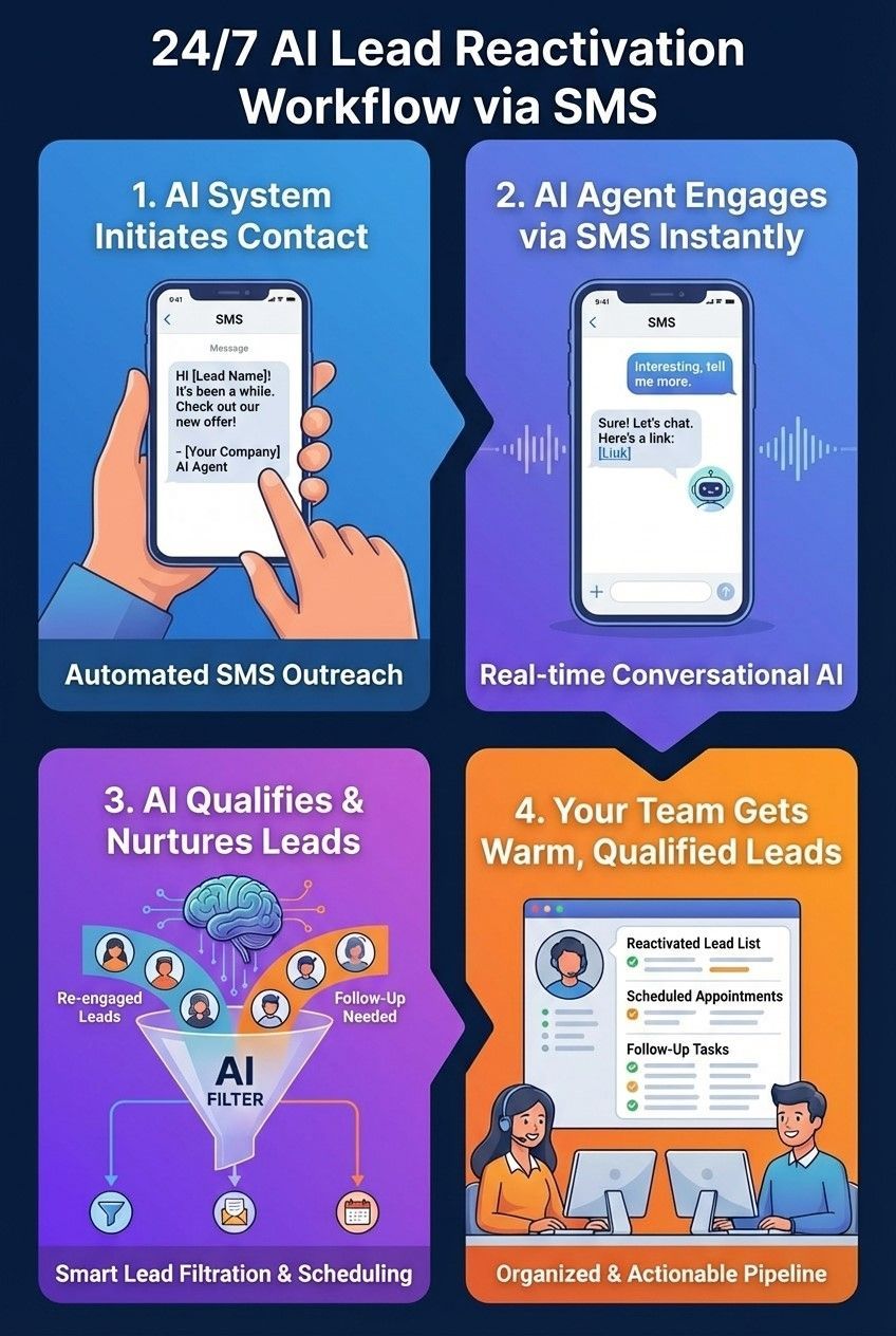 diagram of our lead reactivation agent workflow