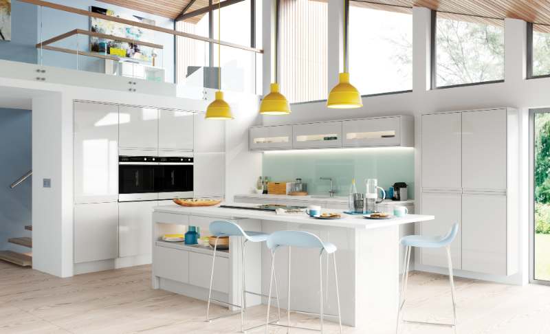 white kitchen