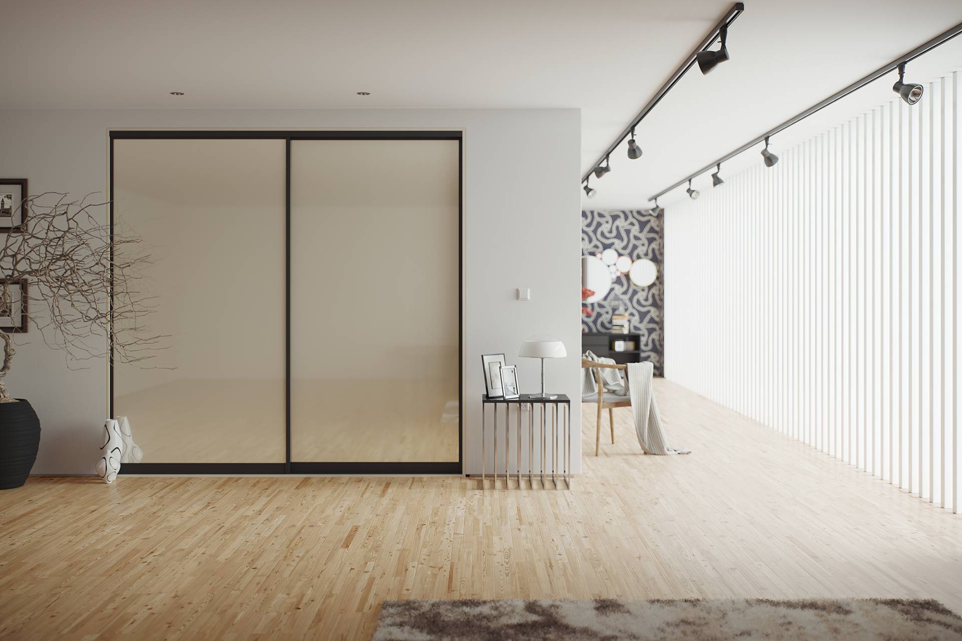 custom-built wardrobe