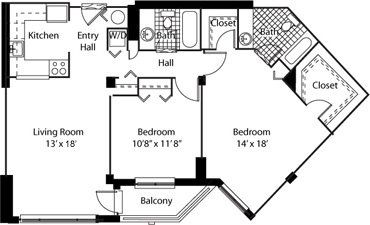 2 bedroom