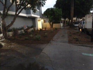Garden At Night — Maintenance in Culver City, CA
