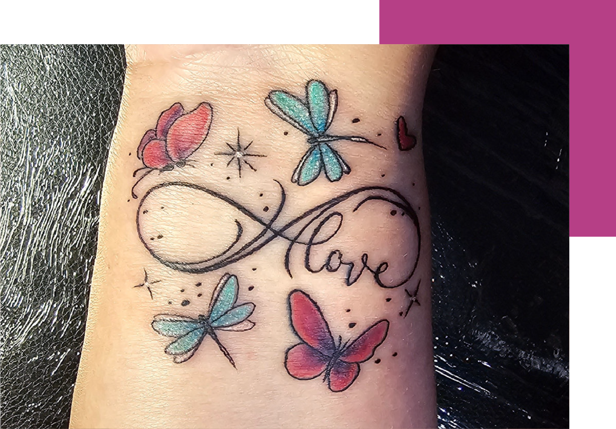 hand tattoo