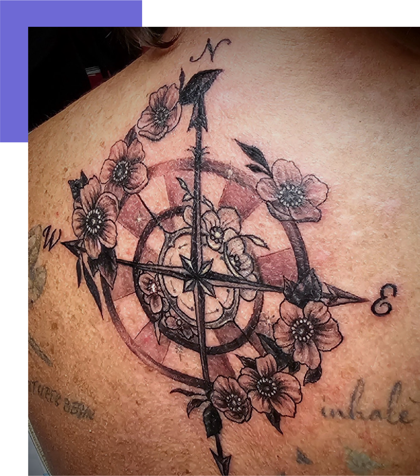 compass tattoo