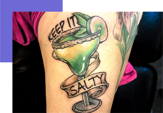 glass tattoo