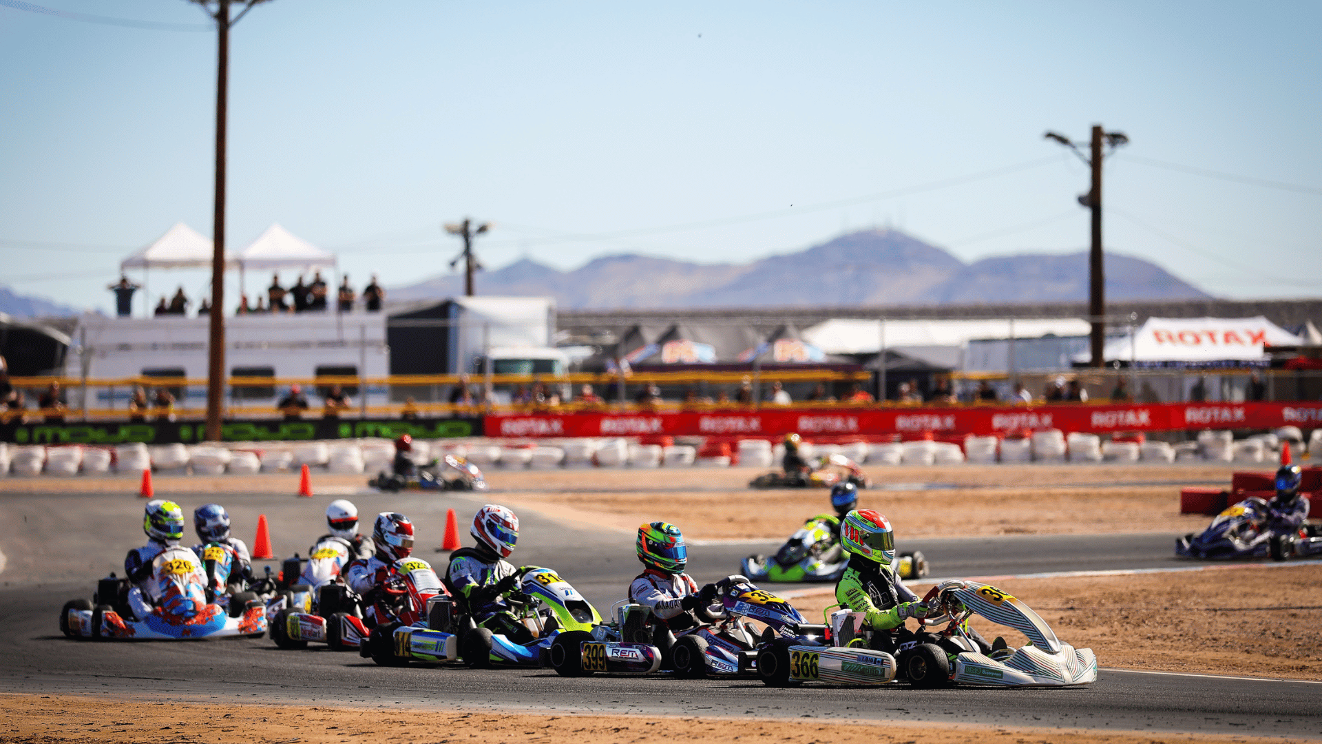 RMC USA West kart race event at PKRA racetrack