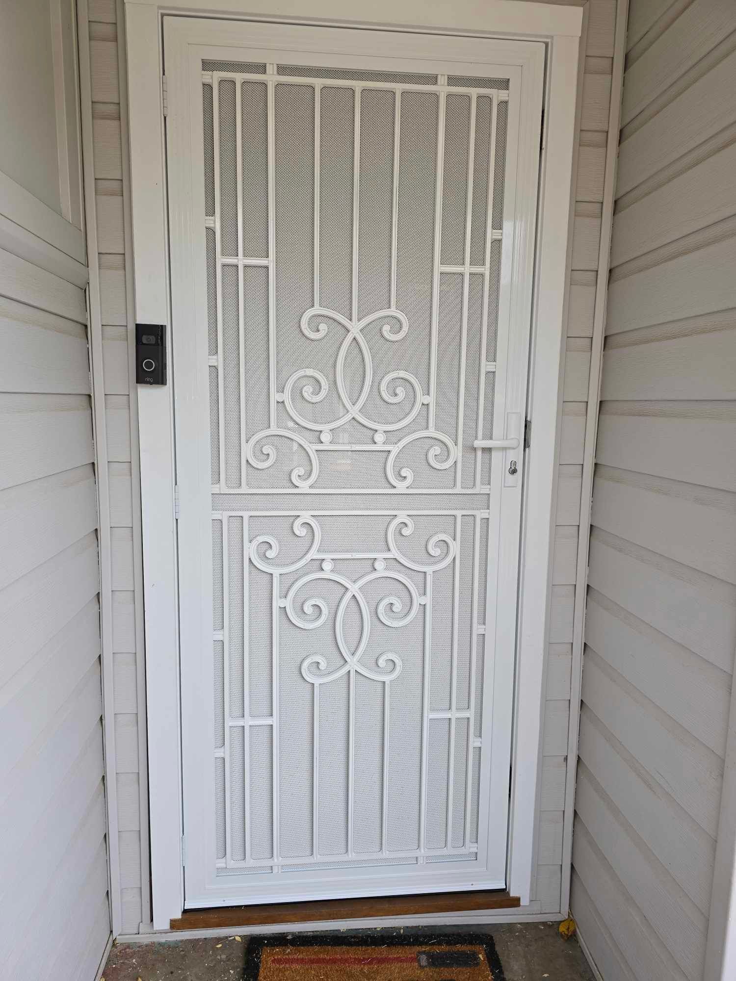 colonial casting front hinged door decorative panel canberra