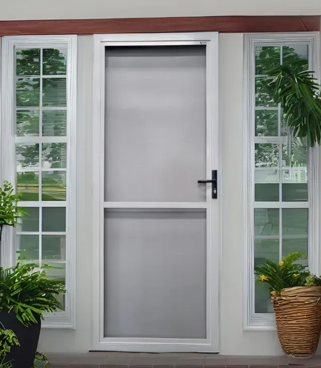 front hinged flydoor canberra