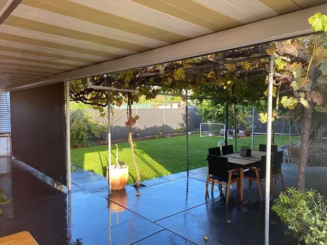 Outdoor blinds Canberra