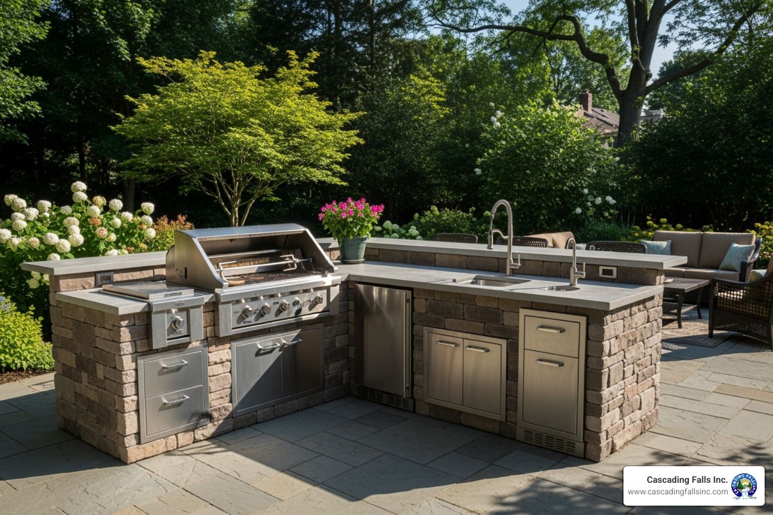 custom build outdoor kitchen - custom build outdoor kitchen