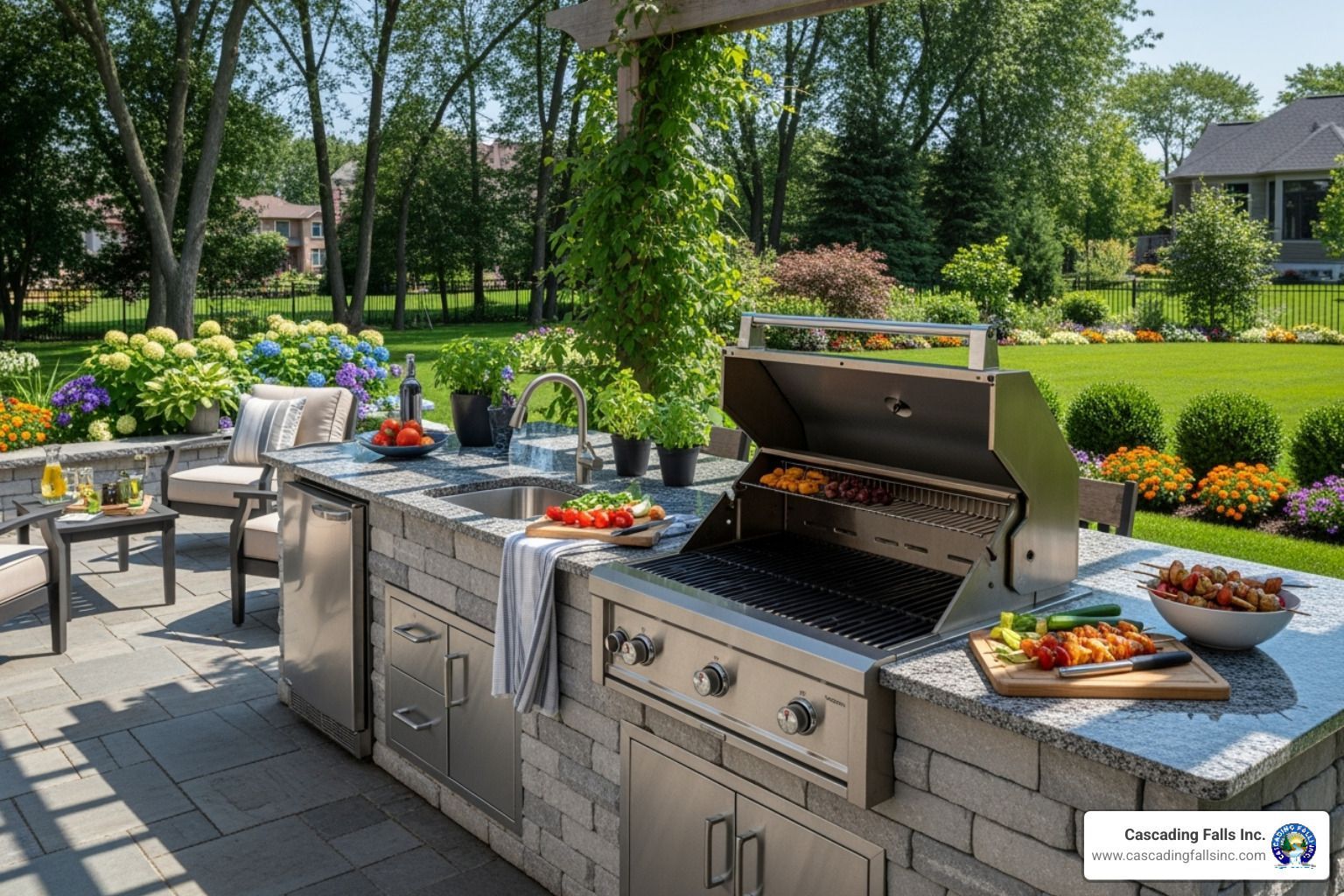 outdoor kitchen island - outdoor kitchen island