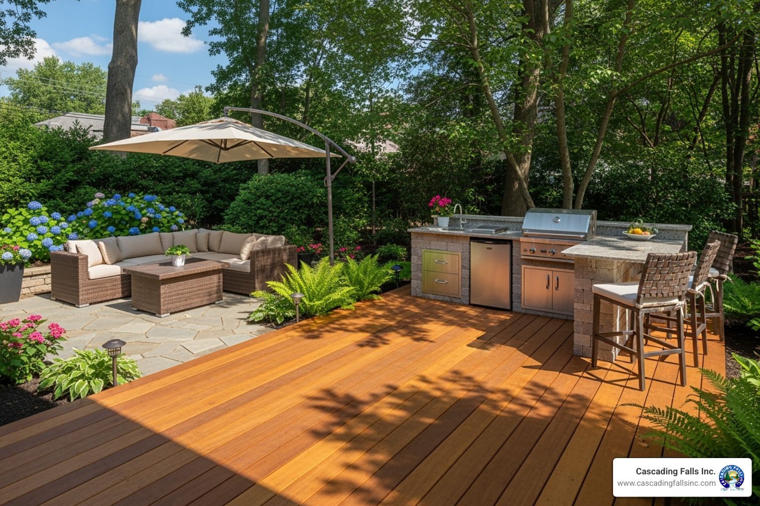 Transform your yard from bland to grand! Discover what expert backyard builders can create for you. 