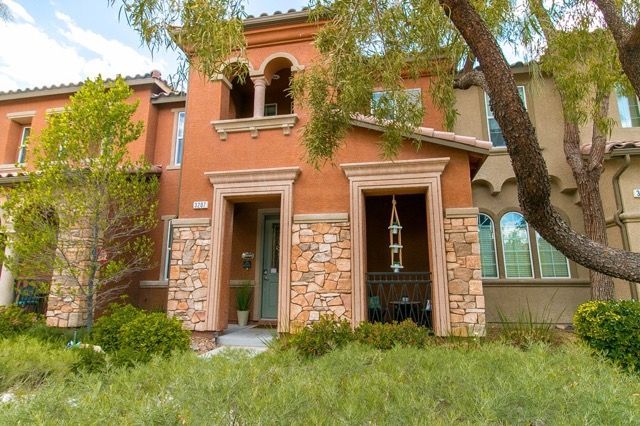 Inspirada in Henderson orange townhome