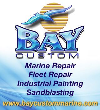 Bay custom marine repair fleet repair industrial painting sandblasting