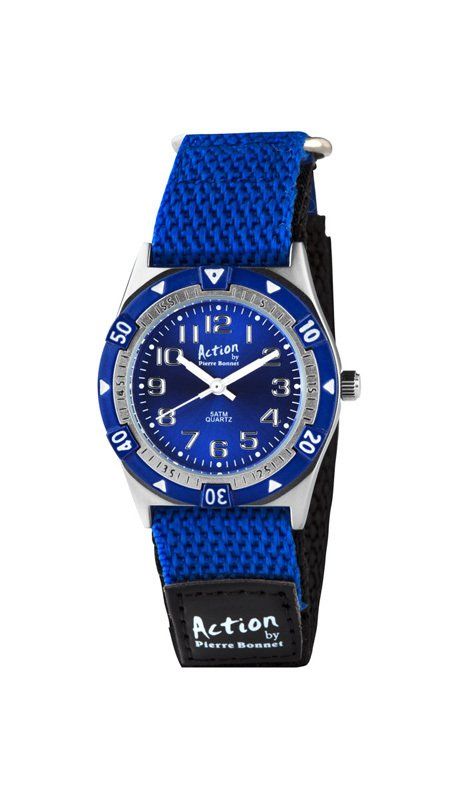 orologio sportivo blu con cinturino in tessuto in vendita a Milano