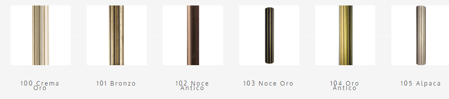 Colori Bastoni per Tende