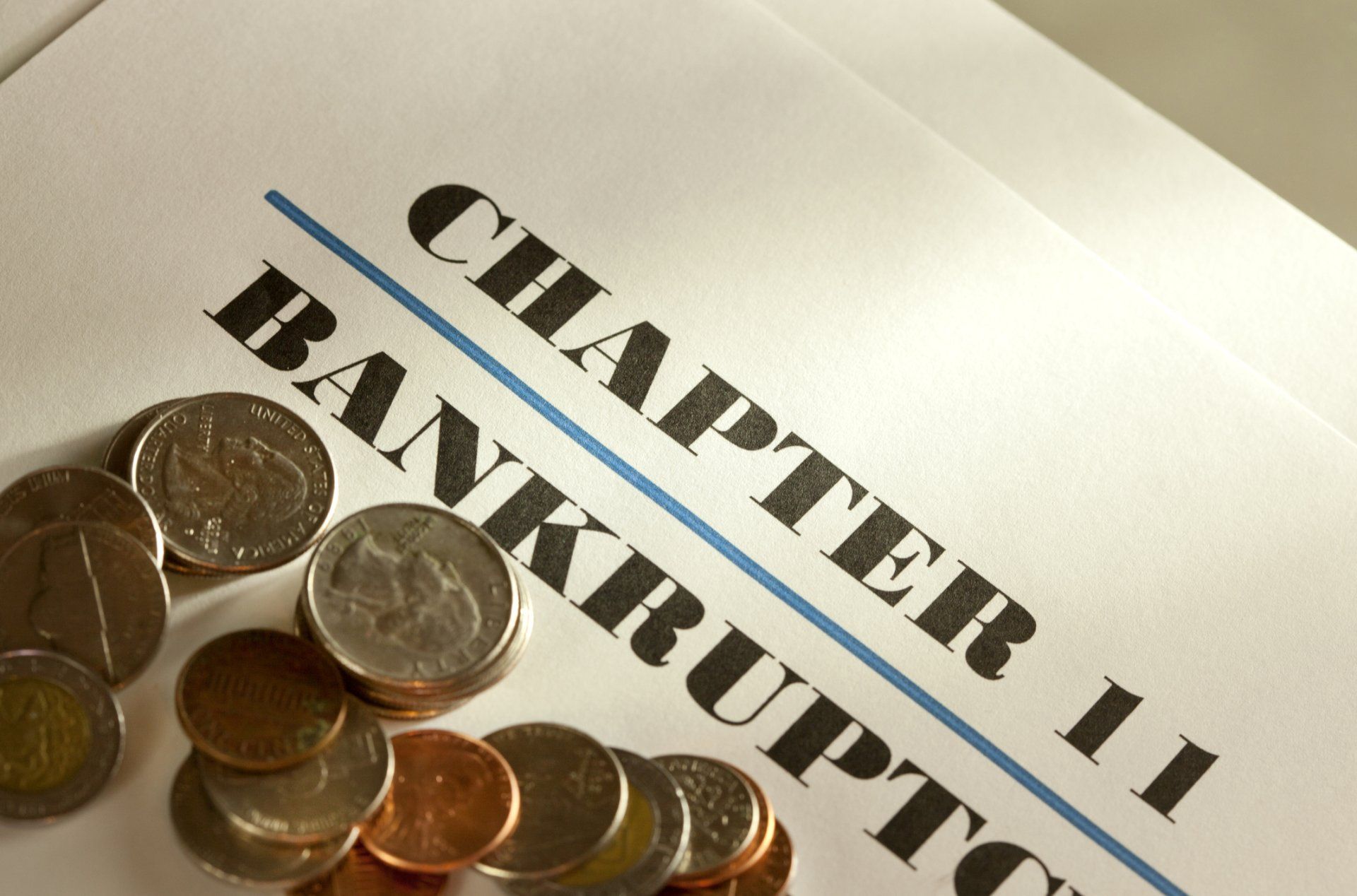 Chapter 11 — Coins on Chapter 11 Bankruptcy Form in Valdosta, GA