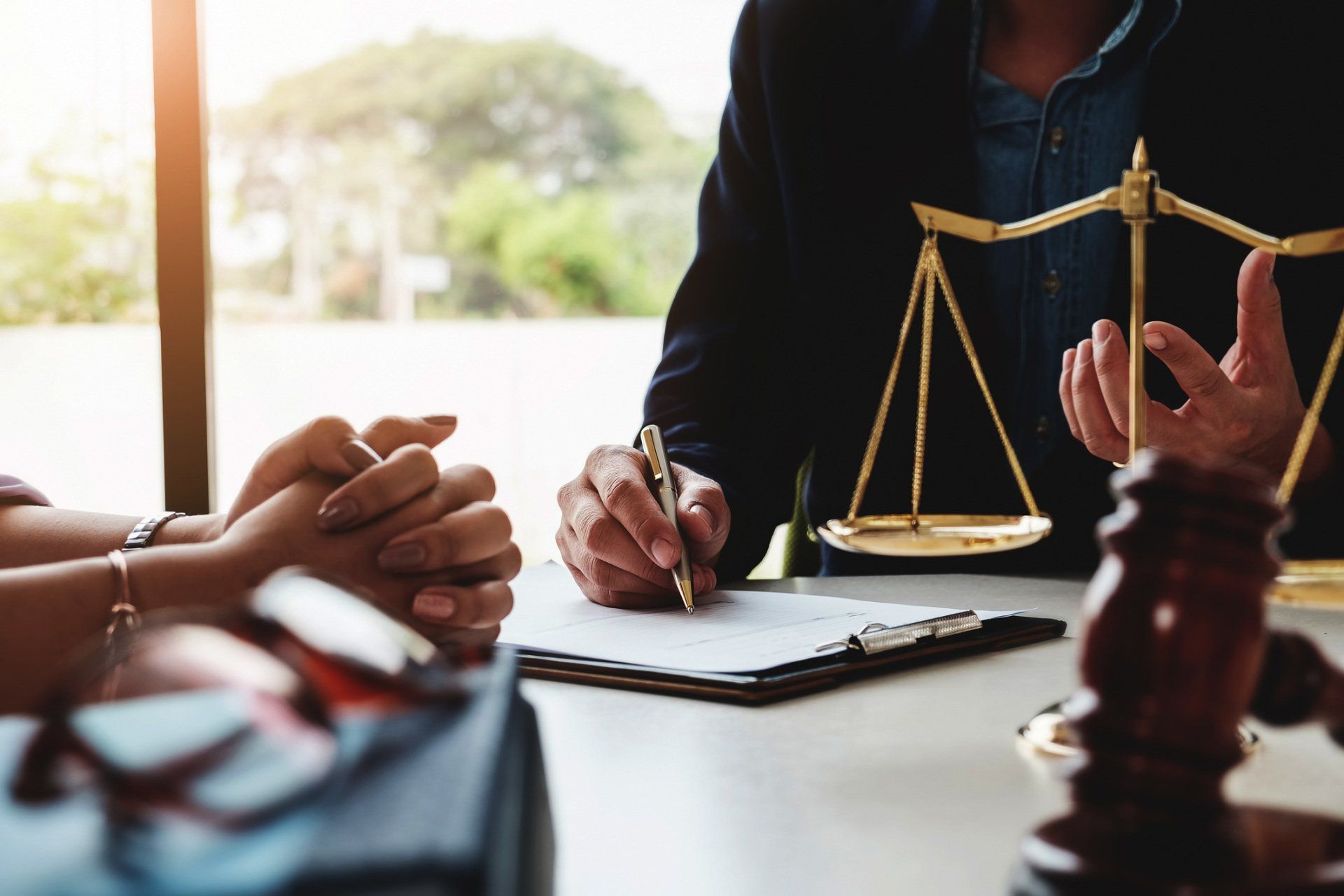 Bankruptcy Lawyer — A Lawyer Shaking Hands with His Client in Valdosta, GA Bankruptcy Lawyer — A Lawyer Shaking Hands with His Client in Valdosta, GA