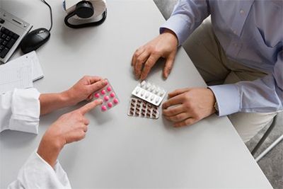 Hands with Pills — Prescription Drugs in Oxnard, CA