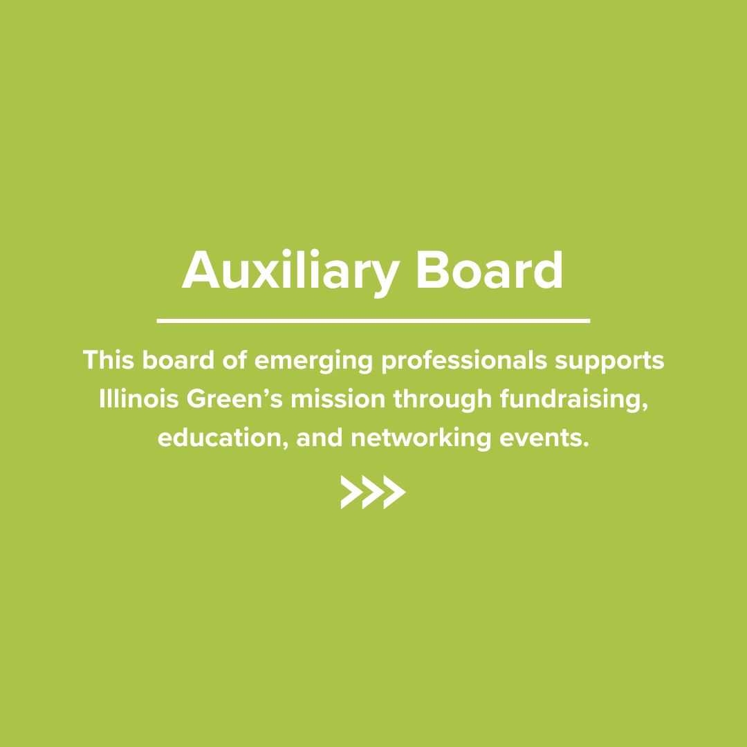 A green background with the words auxiliary board on it