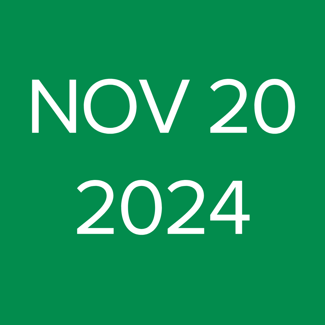 October 17 2024 is written on a green background