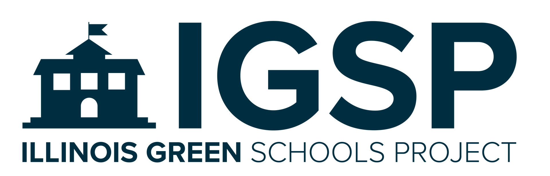 The logo for the illinois green schools project