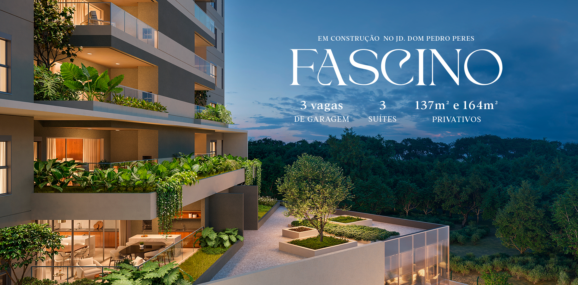 Fascino, apartamento da Construtora Ciplart