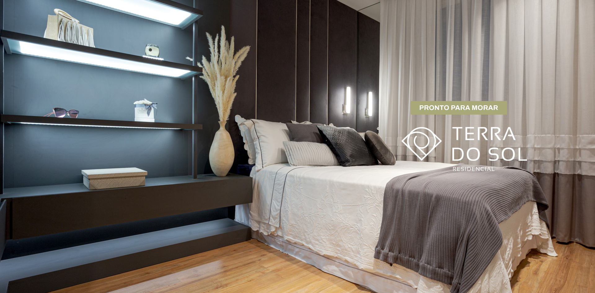 Terra do Sol, apartamento da Construtora Ciplart pronto para morar