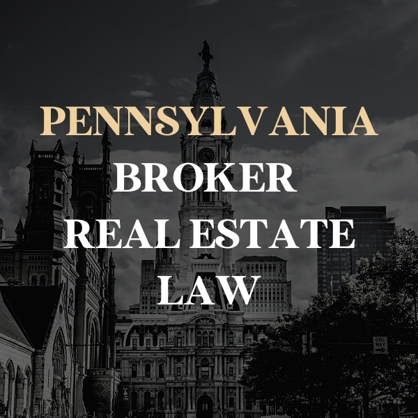 Pennsylvania Real Estate Broker License