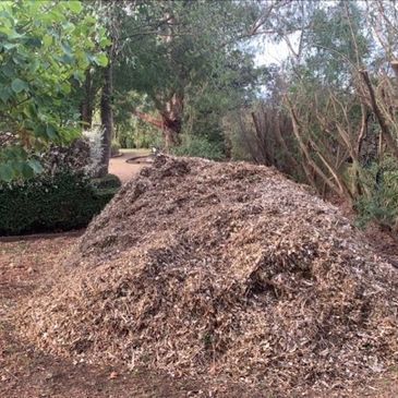 Mulching — Warragul, VIC — BSK Tree Services