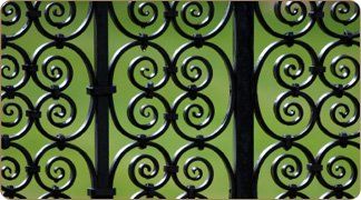 Decorative Iron Fence