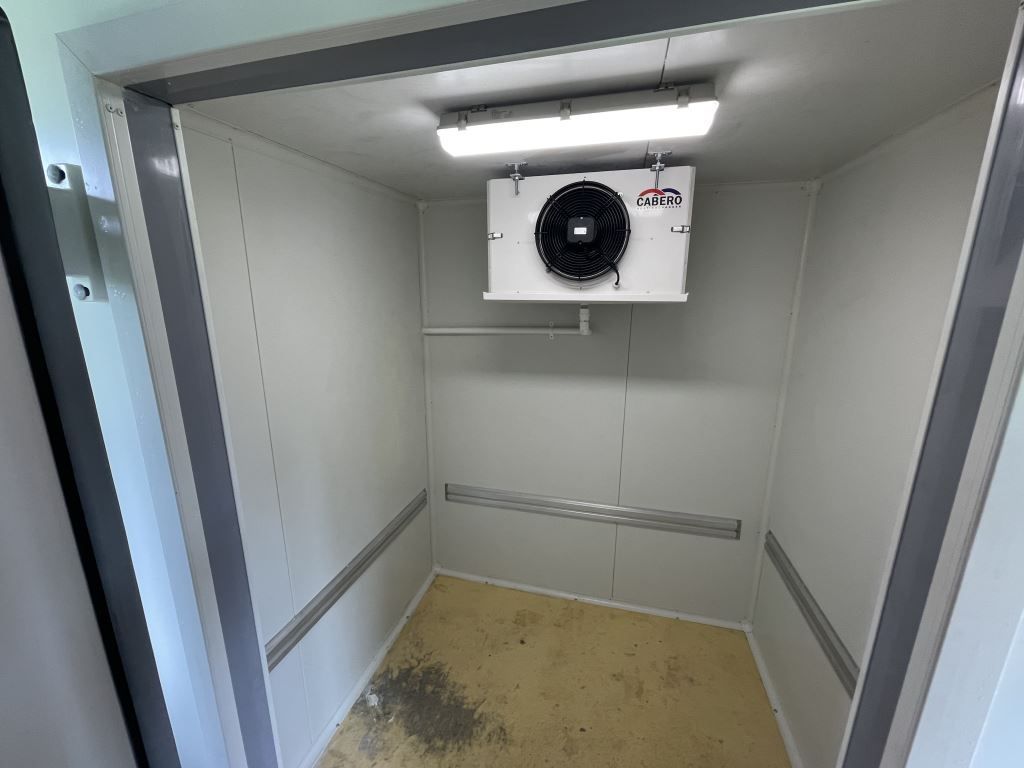 A Commercial Fridge With A Fan Up The Top — Condie Refrigeration & Airconditioning in Ocean Shores, NSW