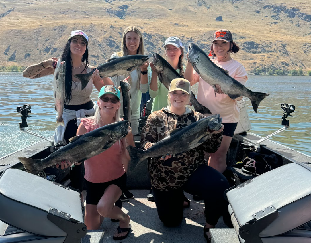 Pro Drift Guide Service clients fishing with licenses included