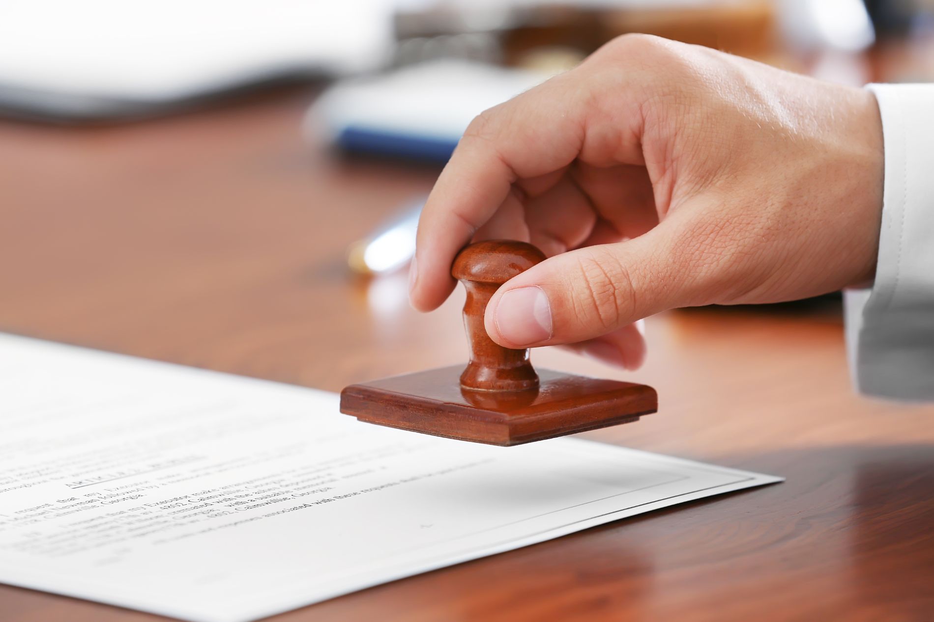 Redazione di un atto notarile