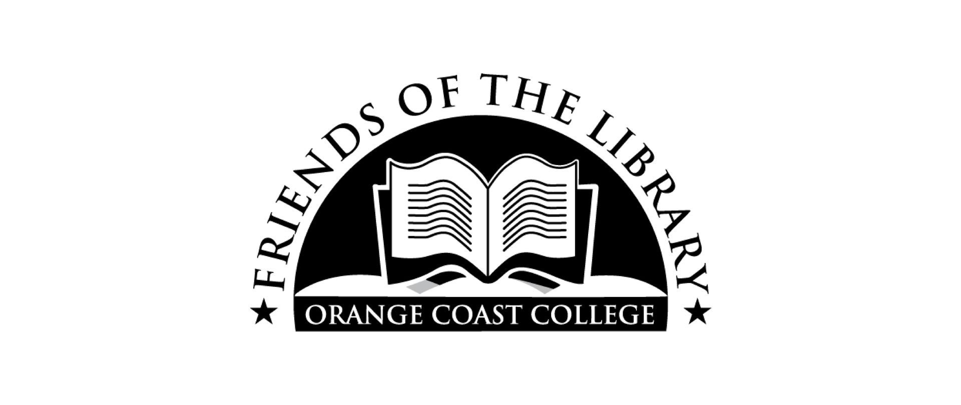 Friends of the Library Orange Coast College logo.