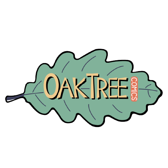 Oak Tree Comics logo.
