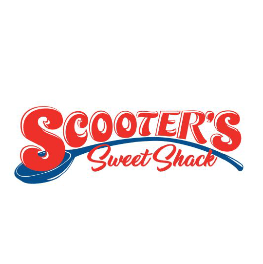 Scooter's Sweet Shack logo.