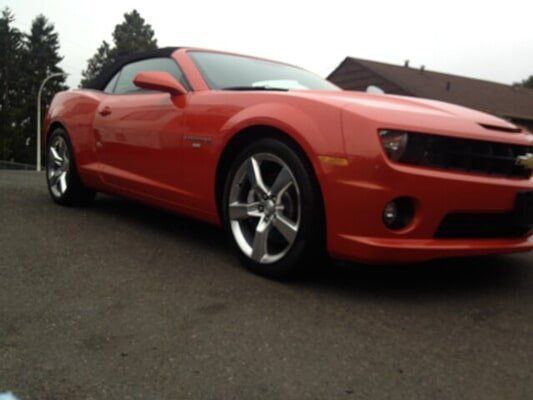 Sound Guard — Side View of Red Car in Renton, WA