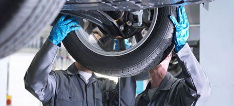 existing tyres replacement