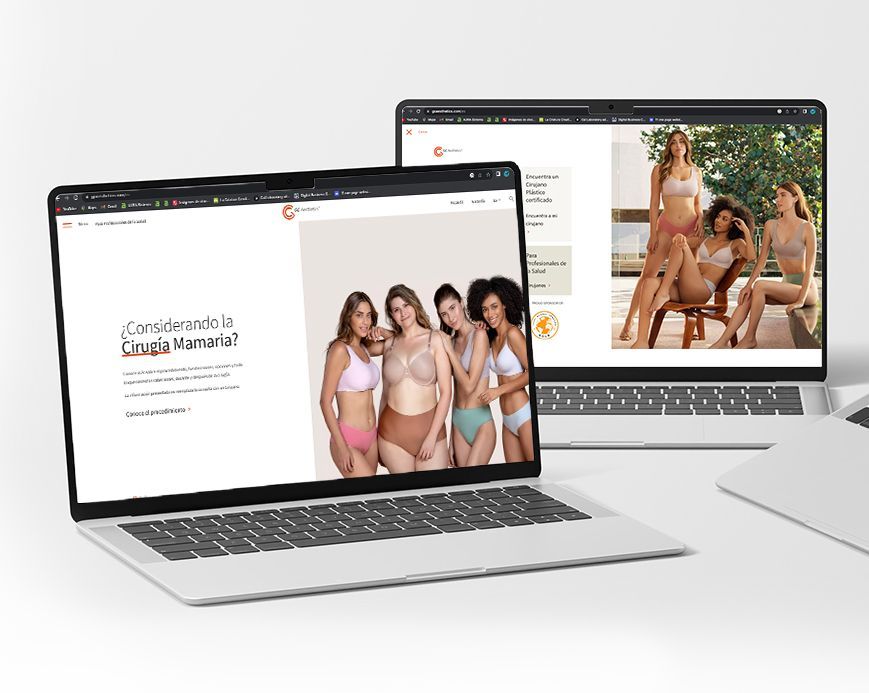 Agencia de Publicidad para industria medica y cirugía estética GC Aesthetics